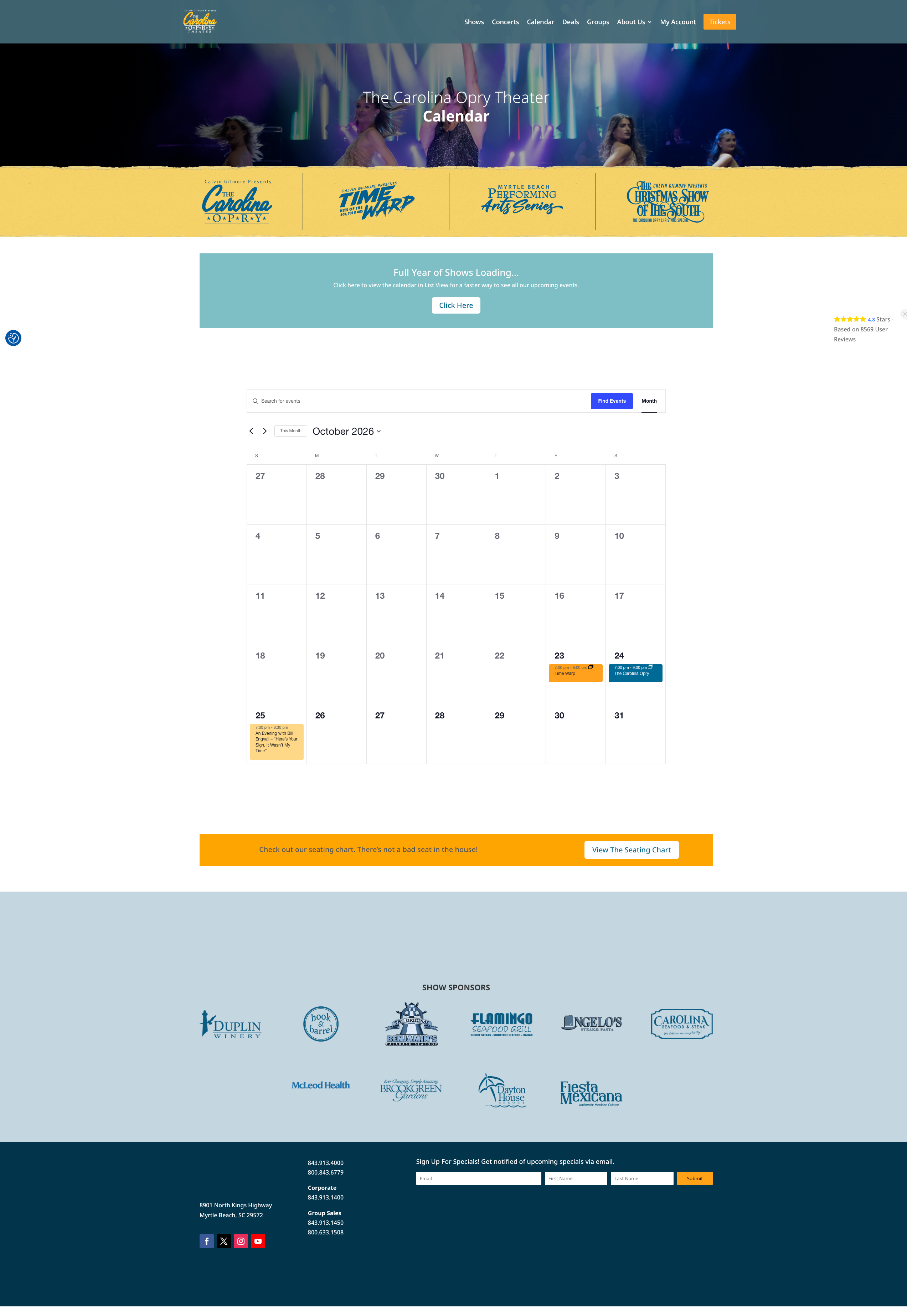 Calendar screenshot