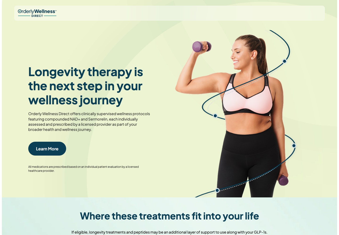 Homepage screenshot