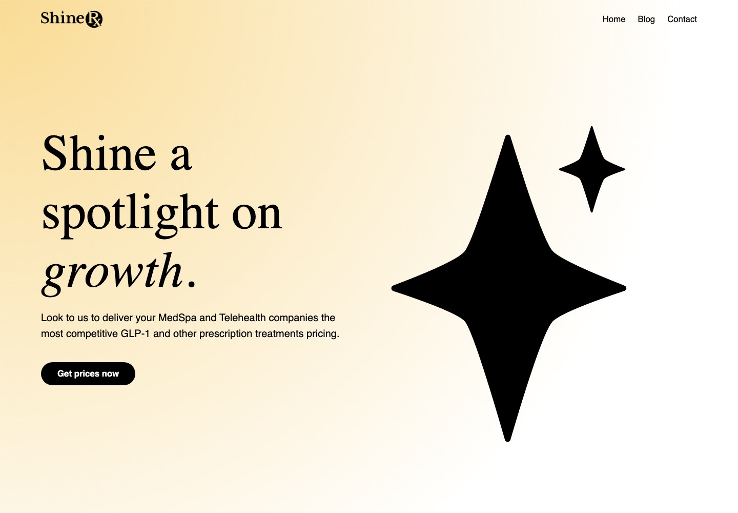 Blog screenshot